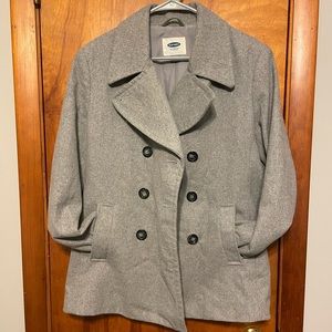 Light Gray Pea Coat